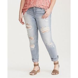 Torrid Boyfriend Jeans/Capris